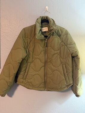 Universal Thread Olive Green Quilted Jacket